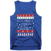 Funny Math Ugly Christmas Gift Merry Xmas In Math Equation Funny Gift Tank Top