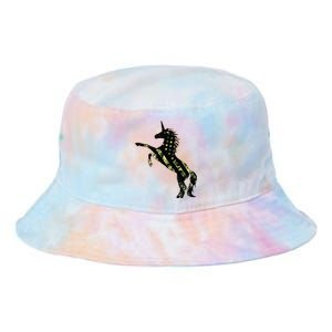 Funny Military Unicorn 4th Of July, Cute Camo Army Unicorn Tie Dye Newport Bucket Hat