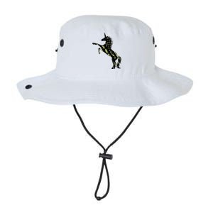 Funny Military Unicorn 4th Of July, Cute Camo Army Unicorn Legacy Cool Fit Booney Bucket Hat