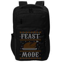 Feast Mode Ugly Sweater Thanksgiving Dinner Impact Tech Backpack