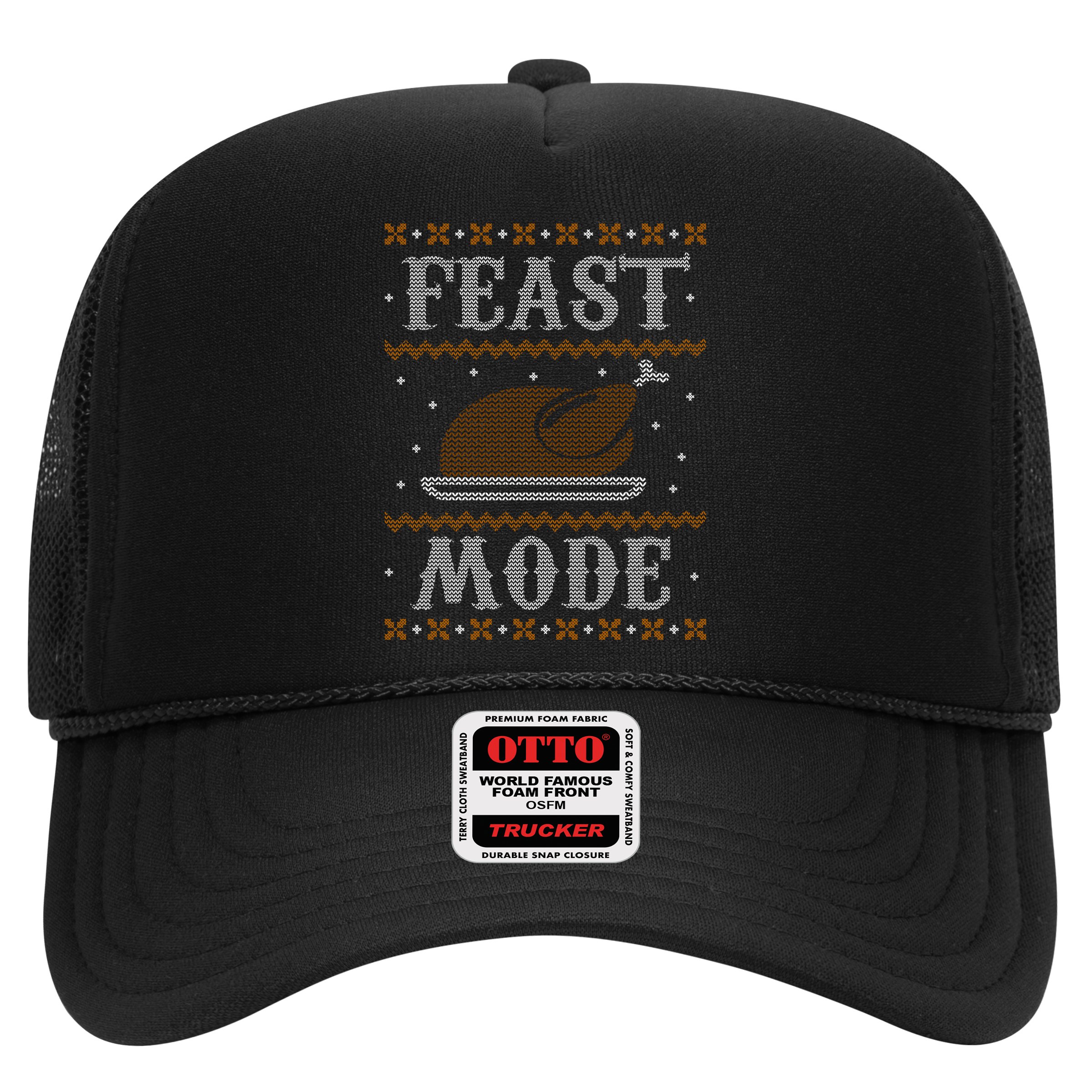 Feast Mode Ugly Sweater Thanksgiving Dinner Hat