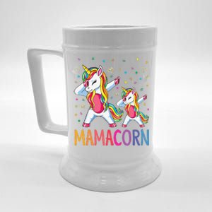 Funny Mamacorn Unicorn Costume Mom MotherS Day Beer Stein