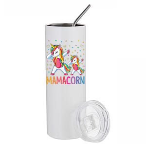 Funny Mamacorn Unicorn Costume Mom MotherS Day Stainless Steel Tumbler