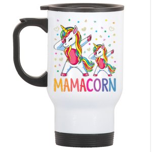 Funny Mamacorn Unicorn Costume Mom MotherS Day Stainless Steel Travel Mug