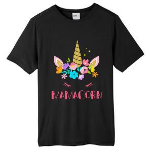 Funny Mamacorn Unicorn Costume Mom MotherS Day Tall Fusion ChromaSoft Performance T-Shirt