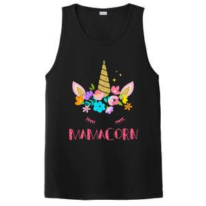 Funny Mamacorn Unicorn Costume Mom MotherS Day PosiCharge Competitor Tank