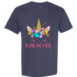 Funny Mamacorn Unicorn Costume Mom MotherS Day Garment-Dyed Heavyweight T-Shirt