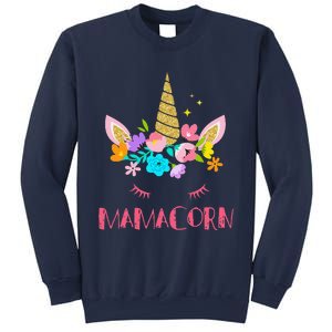 Funny Mamacorn Unicorn Costume Mom MotherS Day Sweatshirt