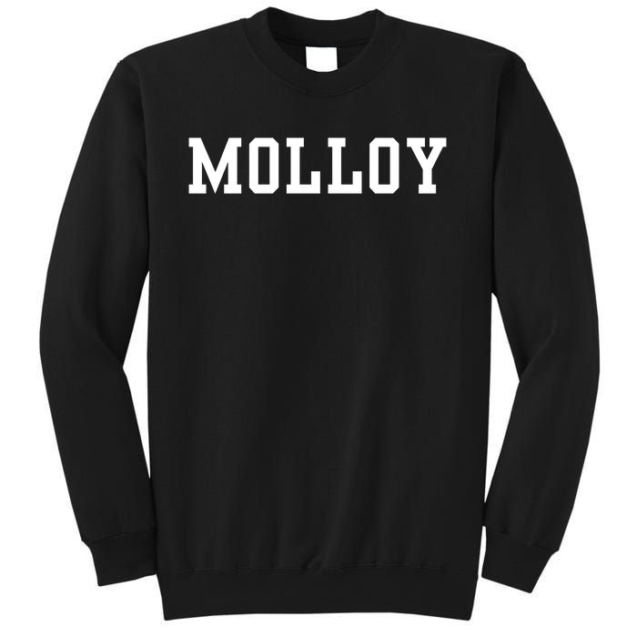 Funny Molloy University Sweatshirt