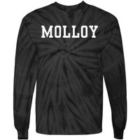 Funny Molloy University Tie-Dye Long Sleeve Shirt