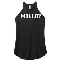 Funny Molloy University Women's Perfect Tri Rocker Tank