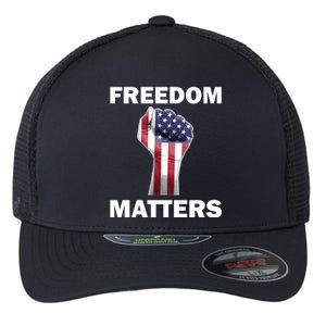 Freedom Matters USA American Fist Flexfit Unipanel Trucker Cap