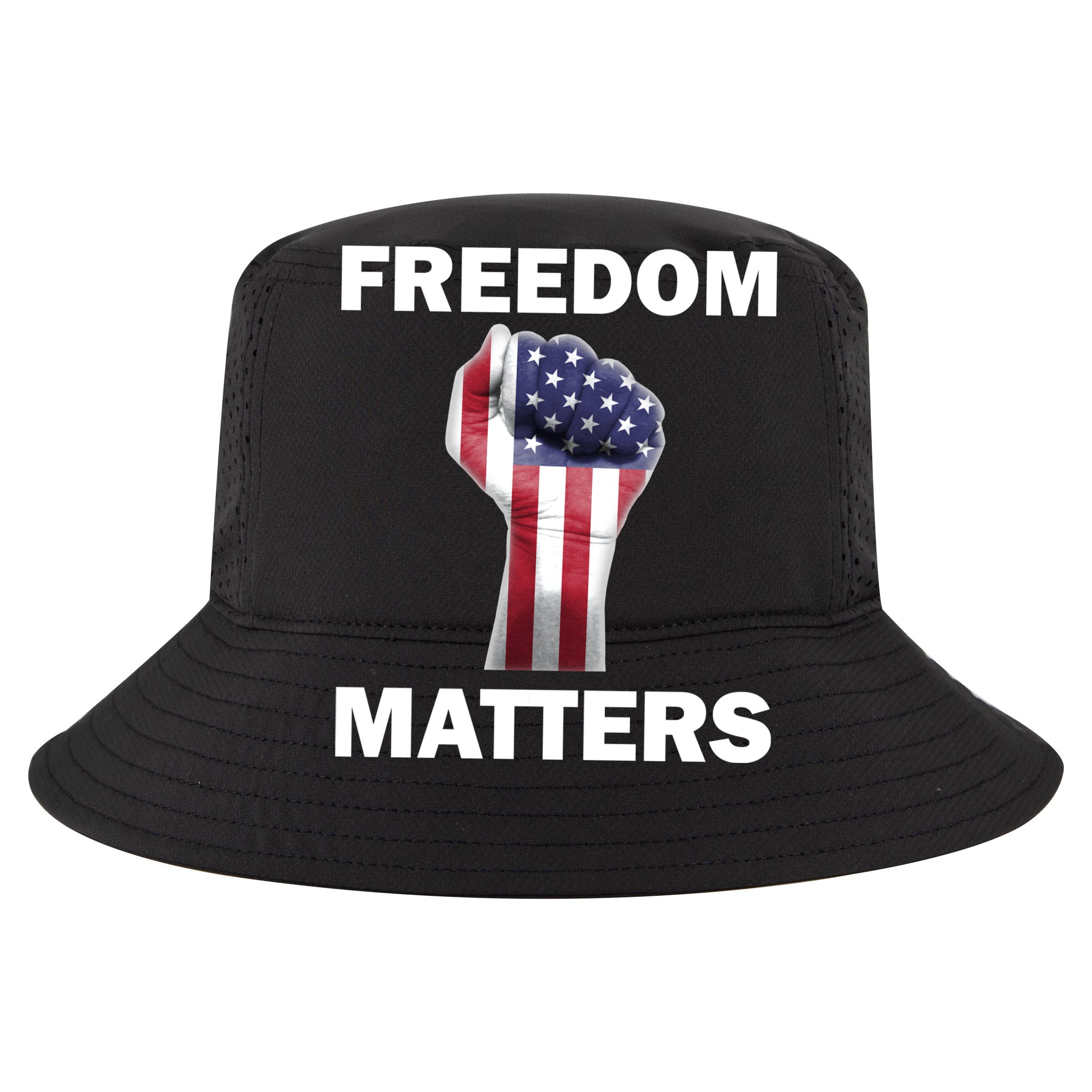 Freedom Matters USA American Fist Cooling Performance Crew T-Shirt