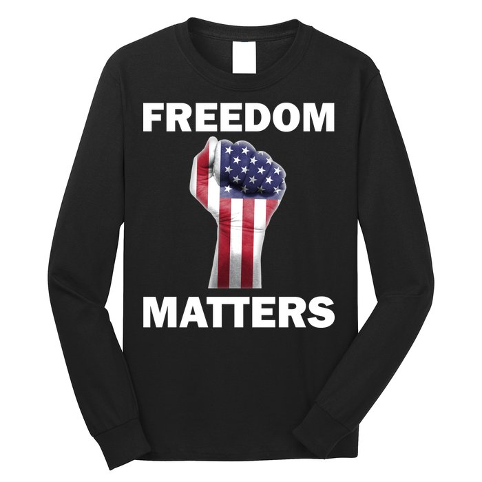 Freedom Matters USA American Fist Long Sleeve Shirt