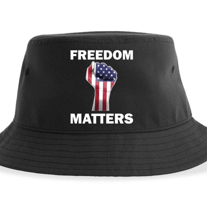 Freedom Matters USA American Fist Sustainable Bucket Hat