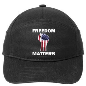 Freedom Matters USA American Fist 7-Panel Snapback Hat