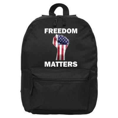 Freedom Matters USA American Fist 16 in Basic Backpack