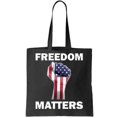 Freedom Matters USA American Fist Tote Bag