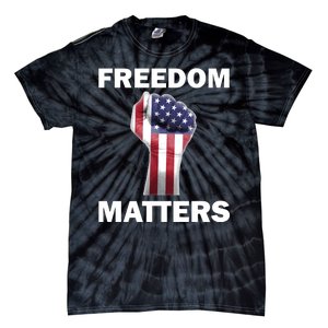 Freedom Matters USA American Fist Tie-Dye T-Shirt