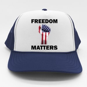 Freedom Matters USA American Fist Trucker Hat