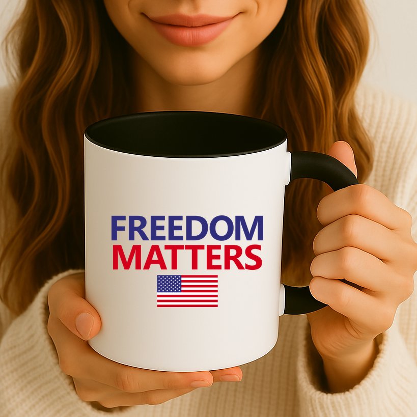 Freedom Matters USA Flag Mug