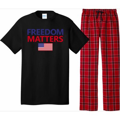 Freedom Matters USA Flag Pajama Set