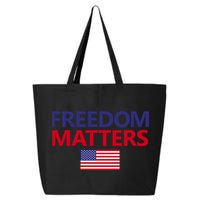 Freedom Matters USA Flag 25L Jumbo Tote