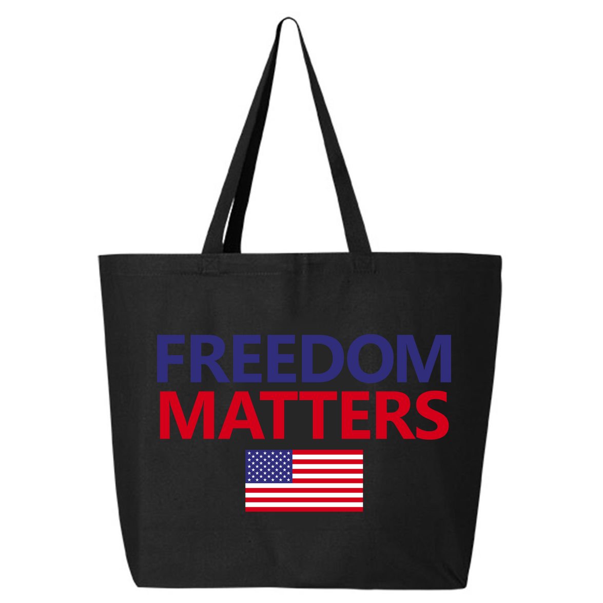 Freedom Matters USA Flag 25L Jumbo Tote
