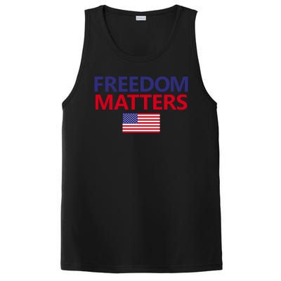 Freedom Matters USA Flag PosiCharge Competitor Tank