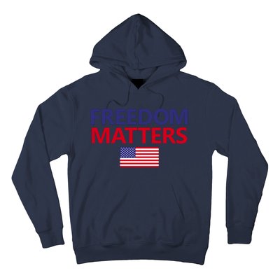 Freedom Matters USA Flag Hoodie