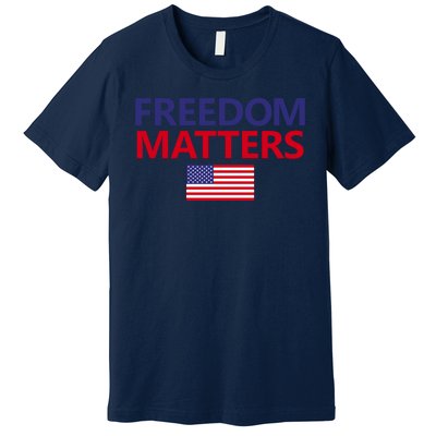 Freedom Matters USA Flag Premium T-Shirt