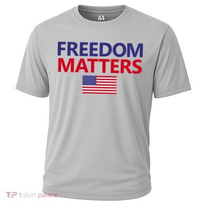 Freedom Matters USA Flag Performance Shirt