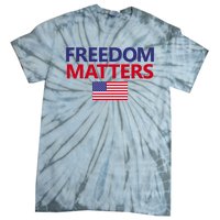 Freedom Matters USA Flag Tie-Dye T-Shirt