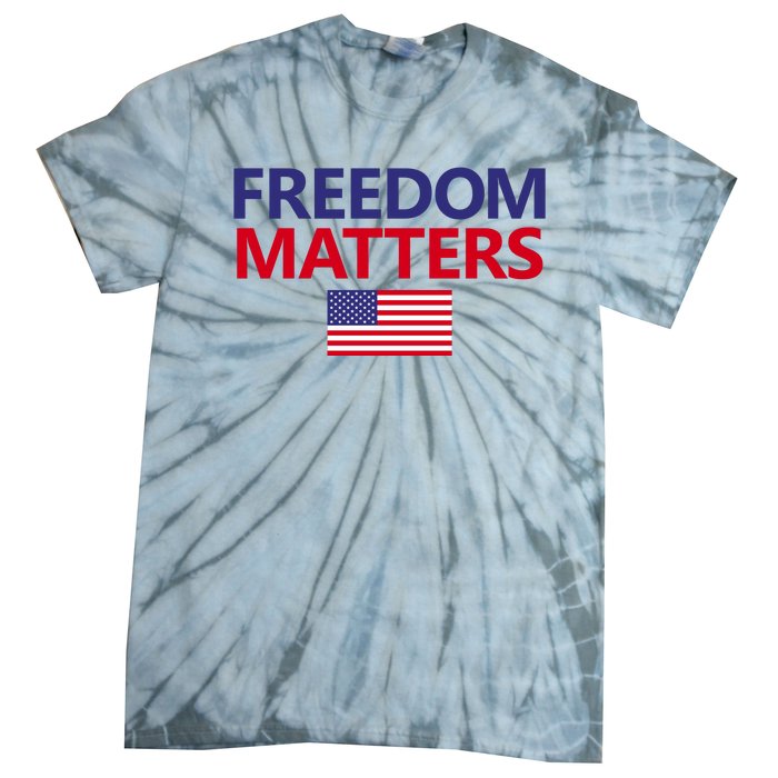 Freedom Matters USA Flag Tie-Dye T-Shirt