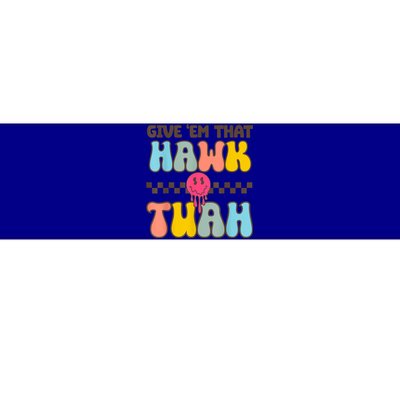 Funny Meme Viral Video Western Country Accent Hawk Tuah Gift Bumper Sticker