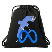 F*ck Meta Verse Facebook Drawstring Bag