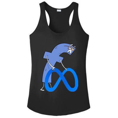 F*ck Meta Verse Facebook Ladies PosiCharge Competitor Racerback Tank