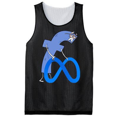 F*ck Meta Verse Facebook Mesh Reversible Basketball Jersey Tank