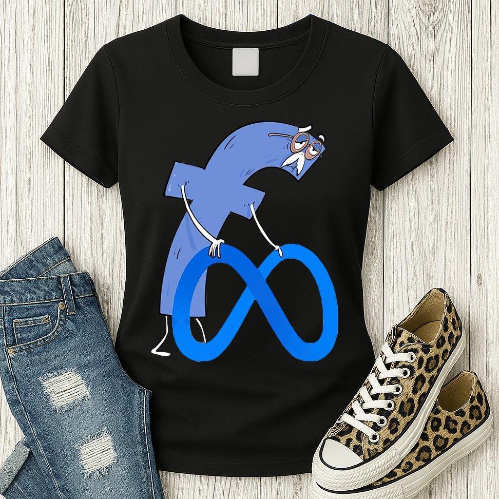 F*ck Meta Verse Facebook Womens T-Shirt