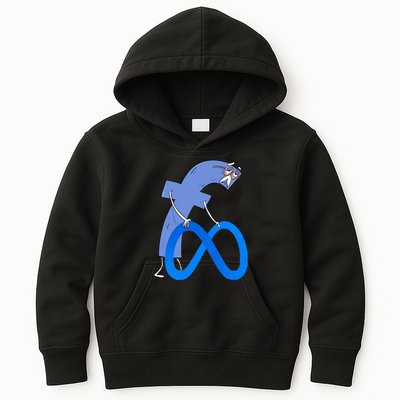 F*ck Meta Verse Facebook Kids Hoodie
