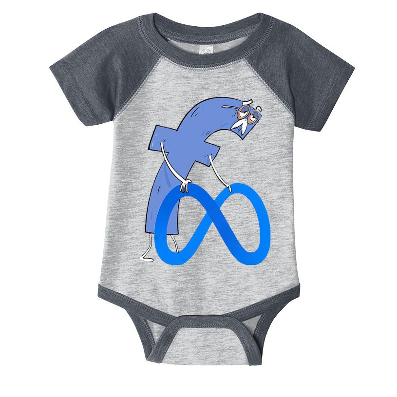 F*ck Meta Verse Facebook Infant Baby Jersey Bodysuit