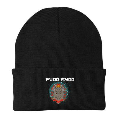 Fudo Myoo Vajrayana Buddhism Immovable Lord Japanese Chinese Funny Gift Beanie
