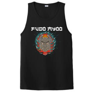 Fudo Myoo Vajrayana Buddhism Immovable Lord Japanese Chinese Funny Gift PosiCharge Competitor Tank