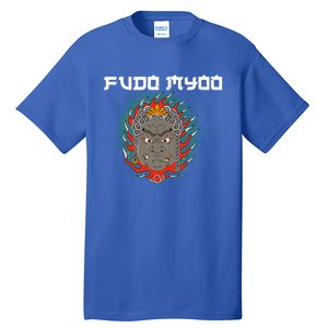 Fudo Myoo Vajrayana Buddhism Immovable Lord Japanese Chinese Funny Gift Tall T-Shirt