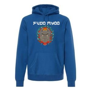 Fudo Myoo Vajrayana Buddhism Immovable Lord Japanese Chinese Funny Gift Premium Hoodie