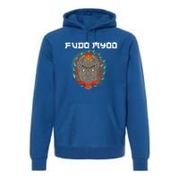 Fudo Myoo Vajrayana Buddhism Immovable Lord Japanese Chinese Funny Gift Premium Hoodie