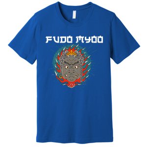 Fudo Myoo Vajrayana Buddhism Immovable Lord Japanese Chinese Funny Gift Premium T-Shirt