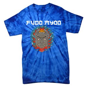 Fudo Myoo Vajrayana Buddhism Immovable Lord Japanese Chinese Funny Gift Tie-Dye T-Shirt