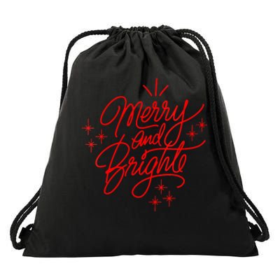 Family Matching Vintage Christmas Vneck Drawstring Bag