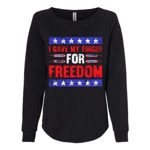 Freedom Merica Veteran Patriotic July Patriot American Flag Cute Gift Womens California Wash Sweatshirt